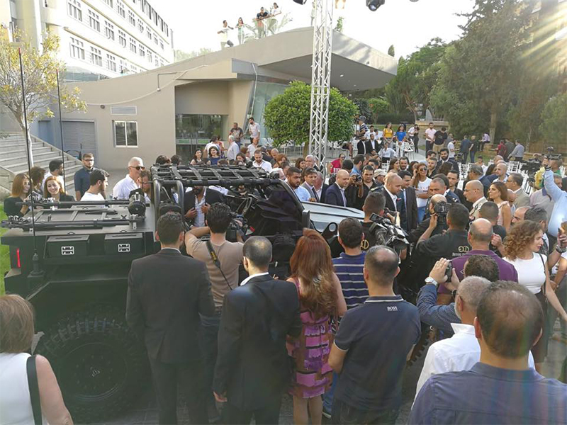 بالفيديو: أول سيارة رباعية الدفع بتصميم لبناني!